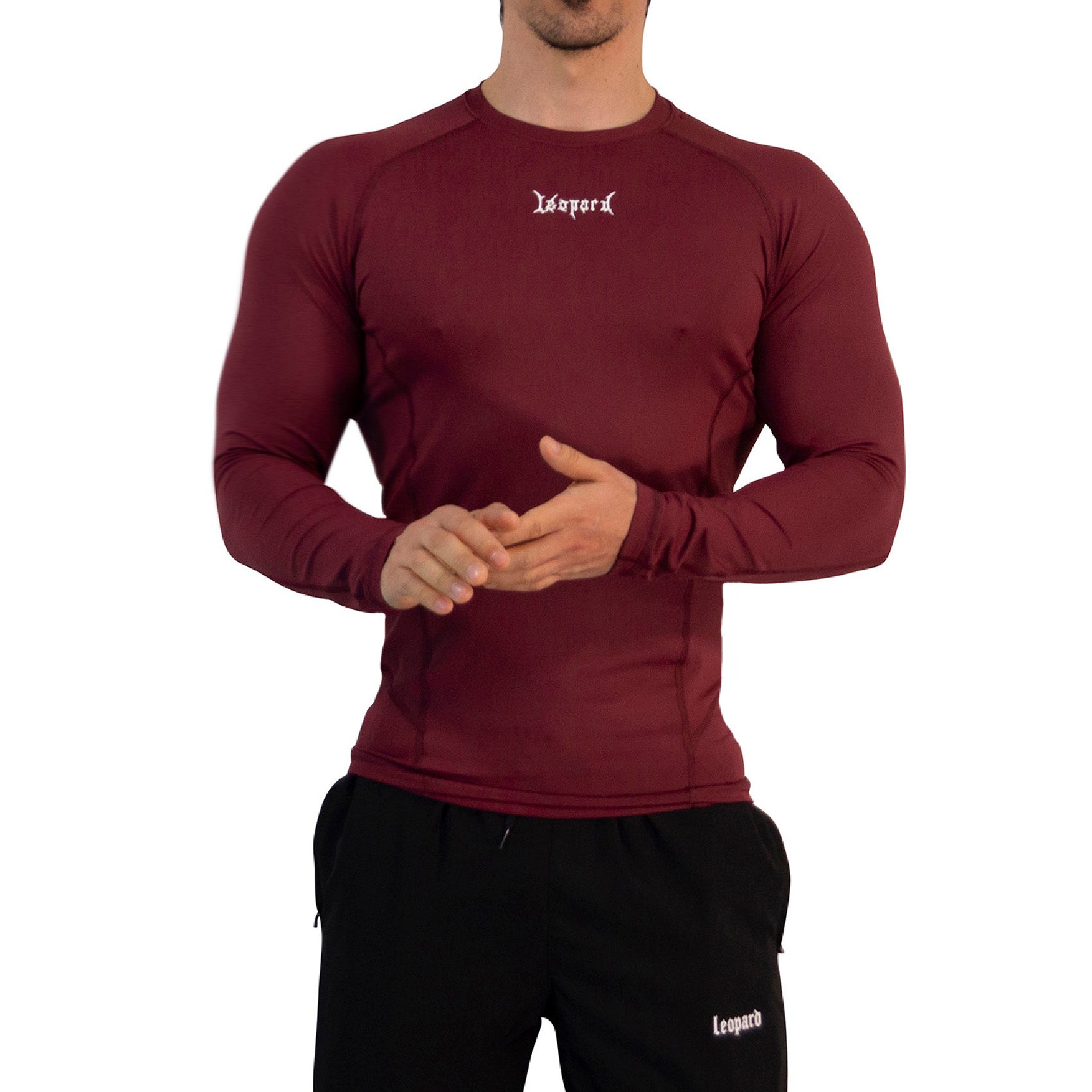 Strike Ops Compression Long Sleeve Burgundy (preventa)