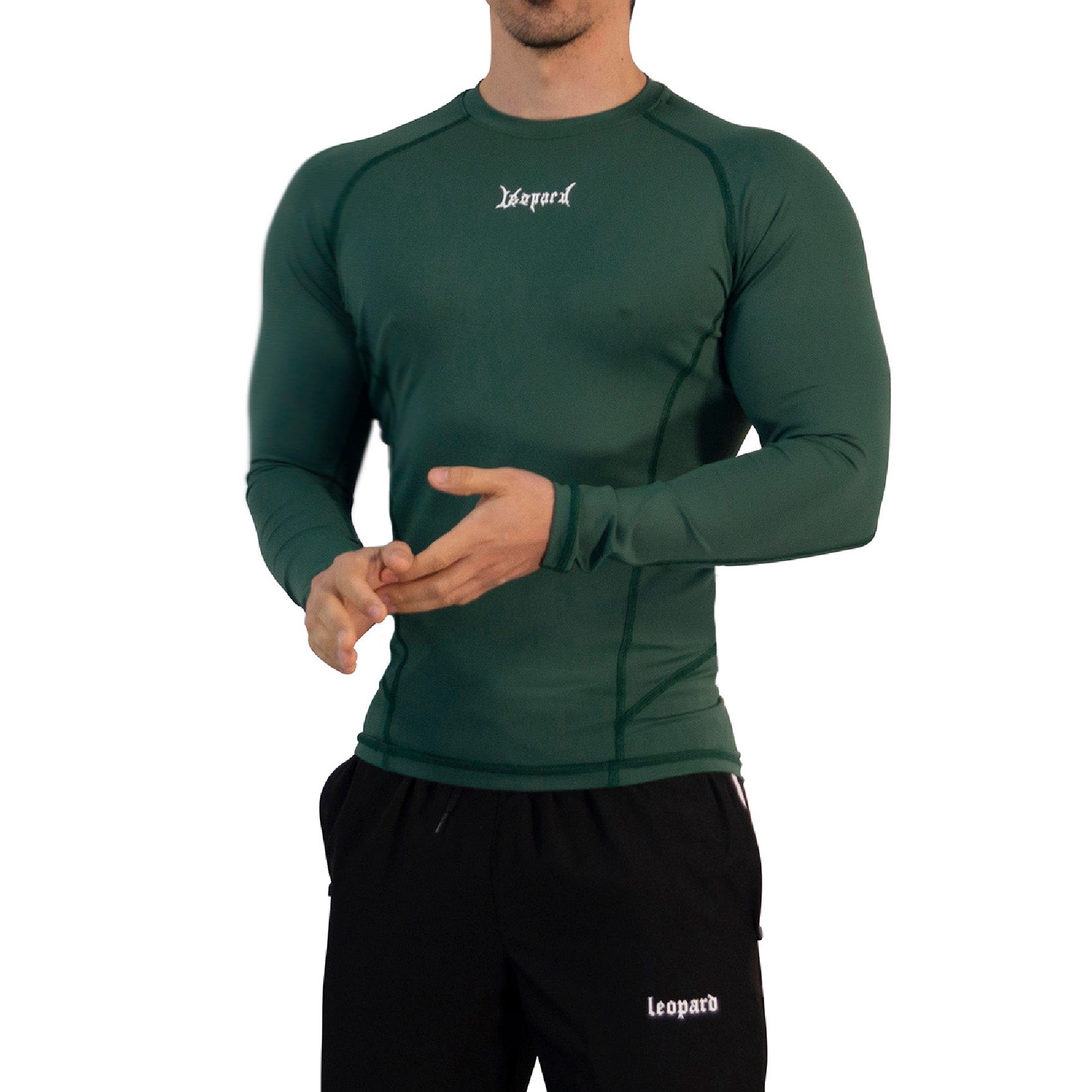Strike Ops Compression Long Sleeve Dark Green (preventa)