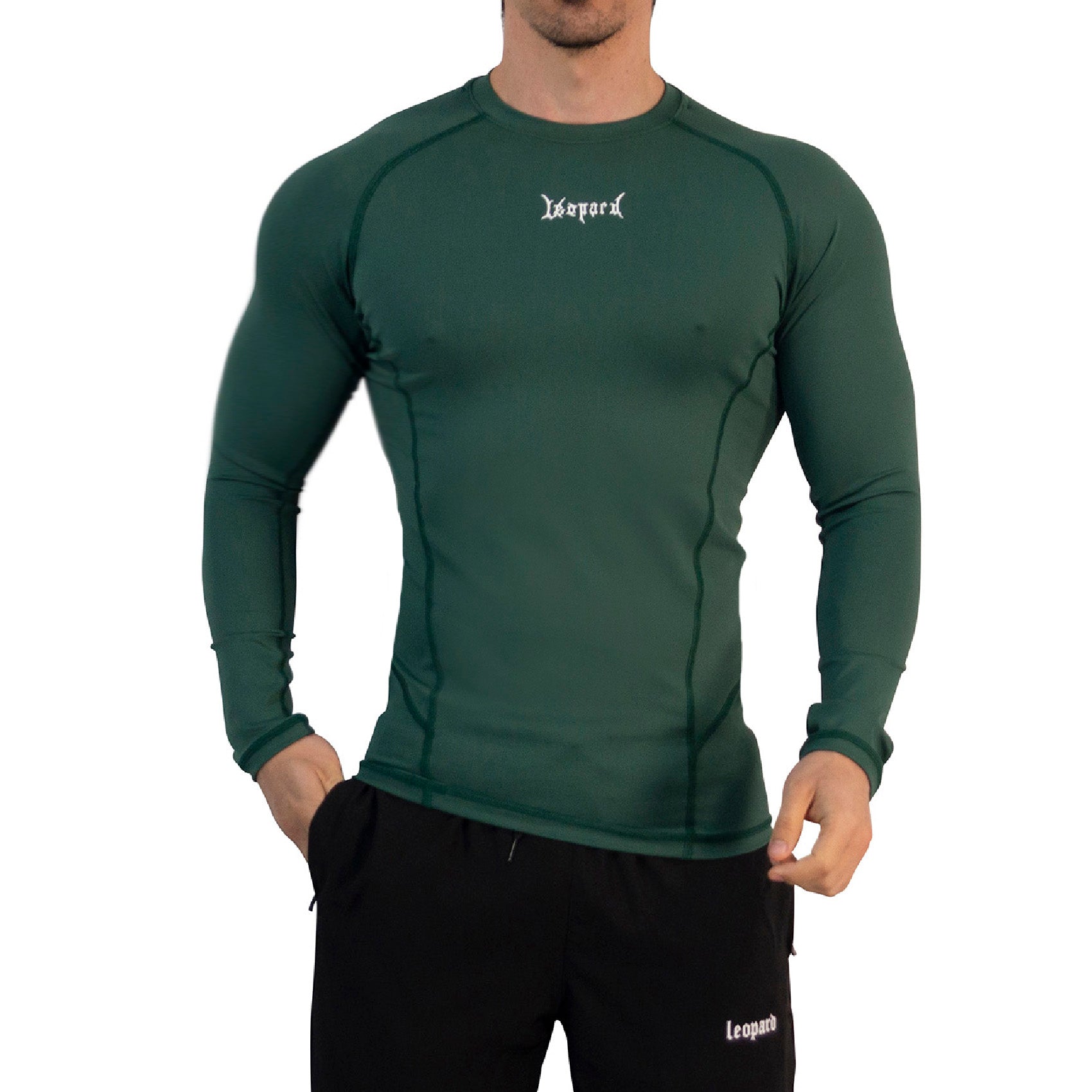 Strike Ops Compression Long Sleeve Dark Green (preventa)