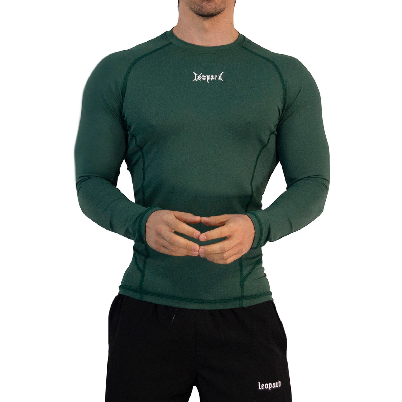 Strike Ops Compression Long Sleeve Dark Green (preventa)
