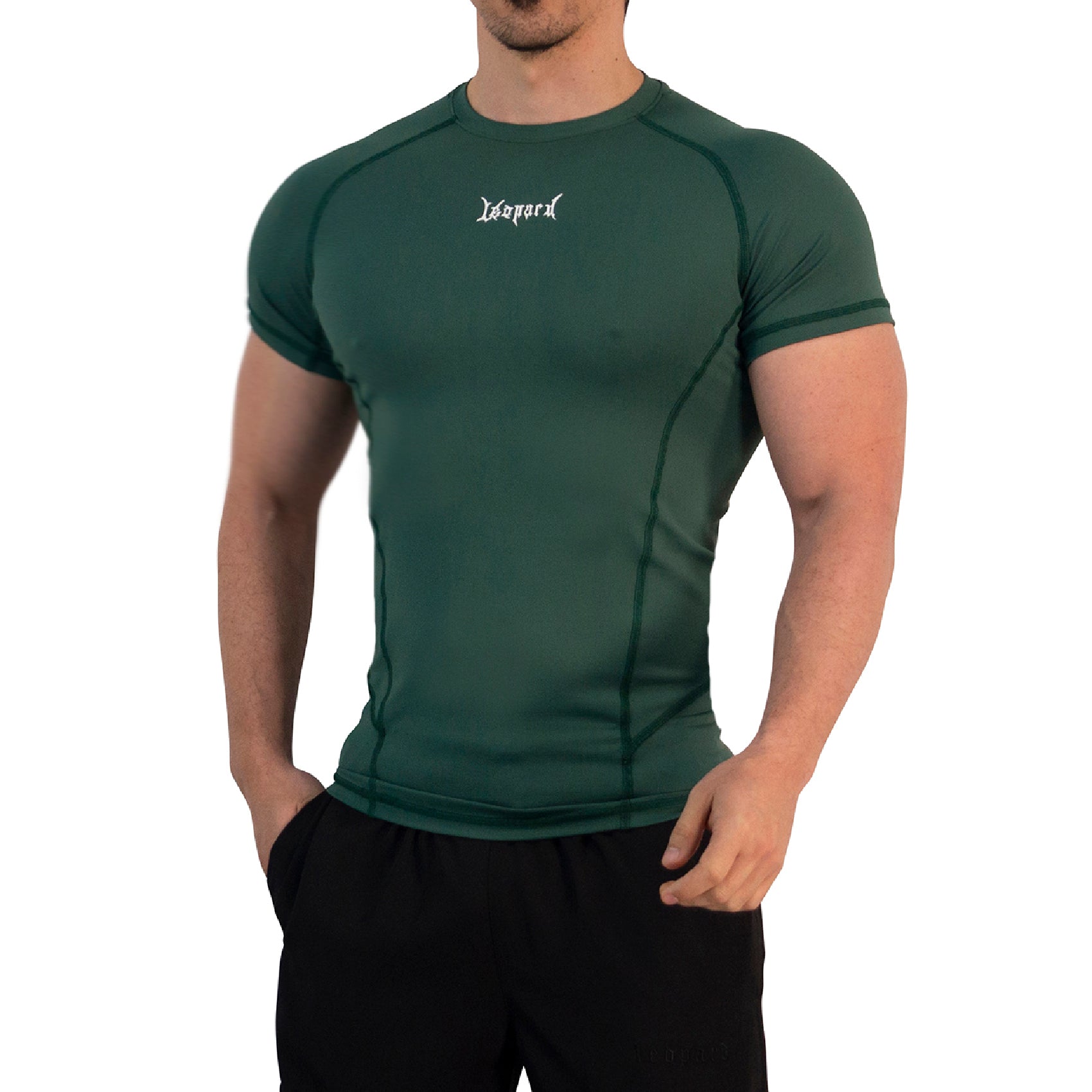Strike Ops Compression Short Sleeve Dark Green (preventa)