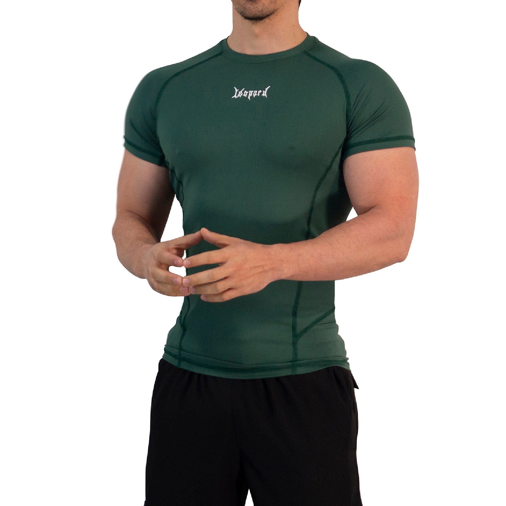 Strike Ops Compression Short Sleeve Dark Green (preventa)