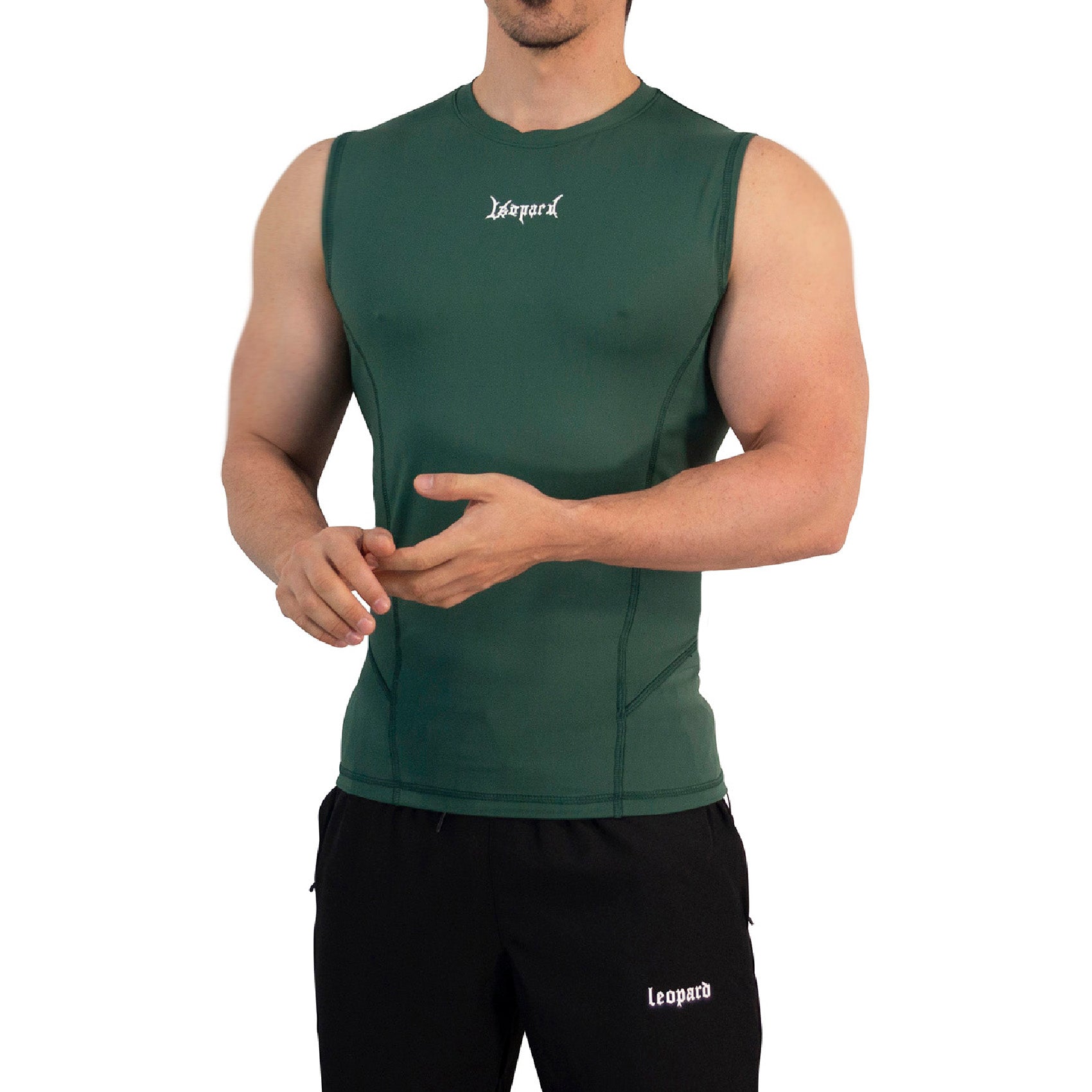 Strike Ops Compression Tank Sleeve Dark Green (preventa)