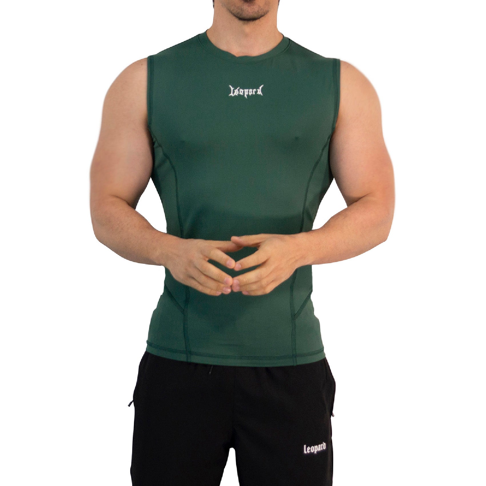 Strike Ops Compression Tank Sleeve Dark Green (preventa)