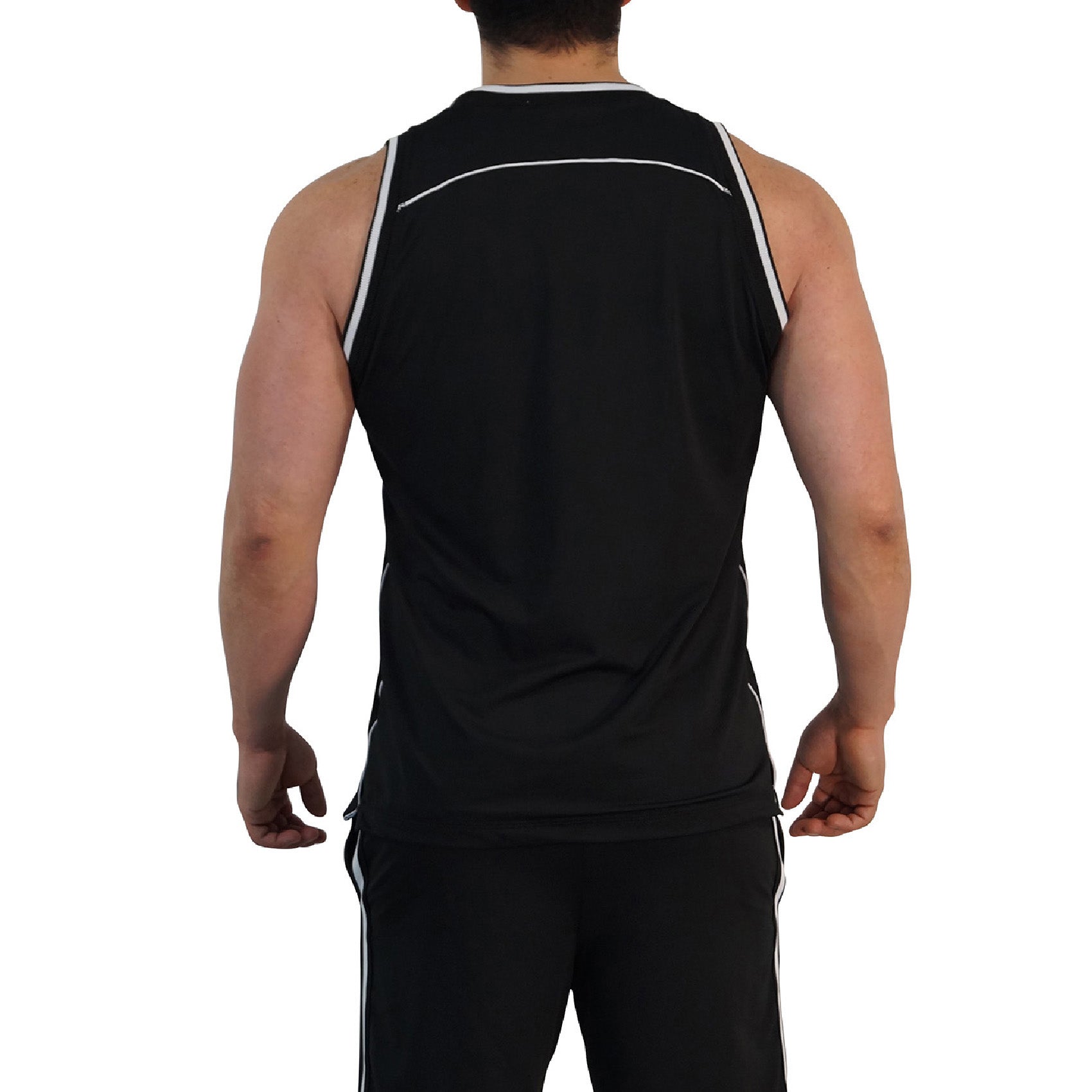 Mesh Jersey Mamba State Black Anchor Logo