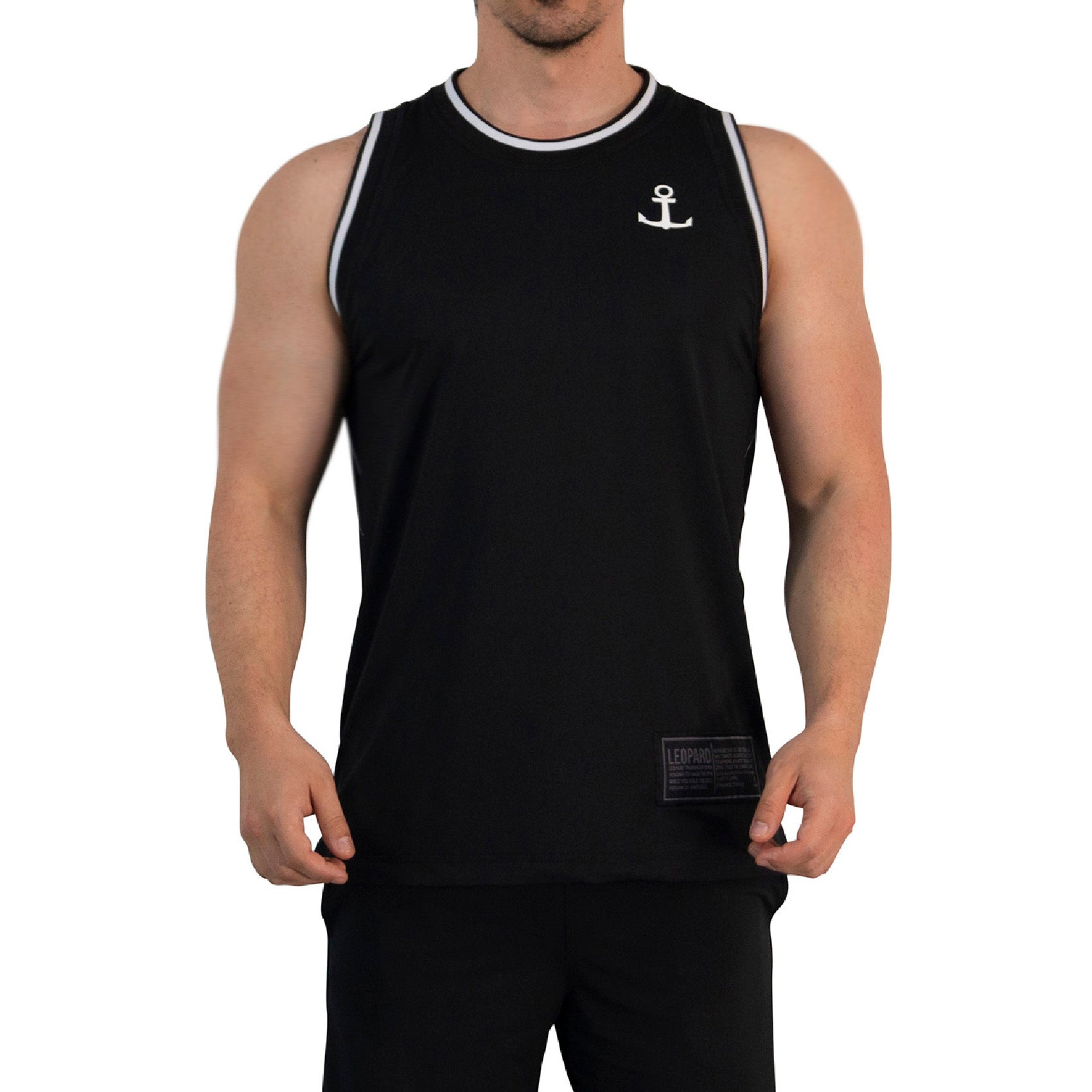 Mesh Jersey Mamba State Black Anchor Logo