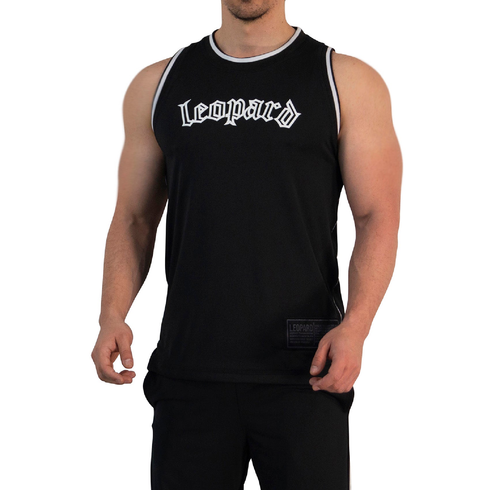 Mesh Jersey Mamba State Black Power Logo