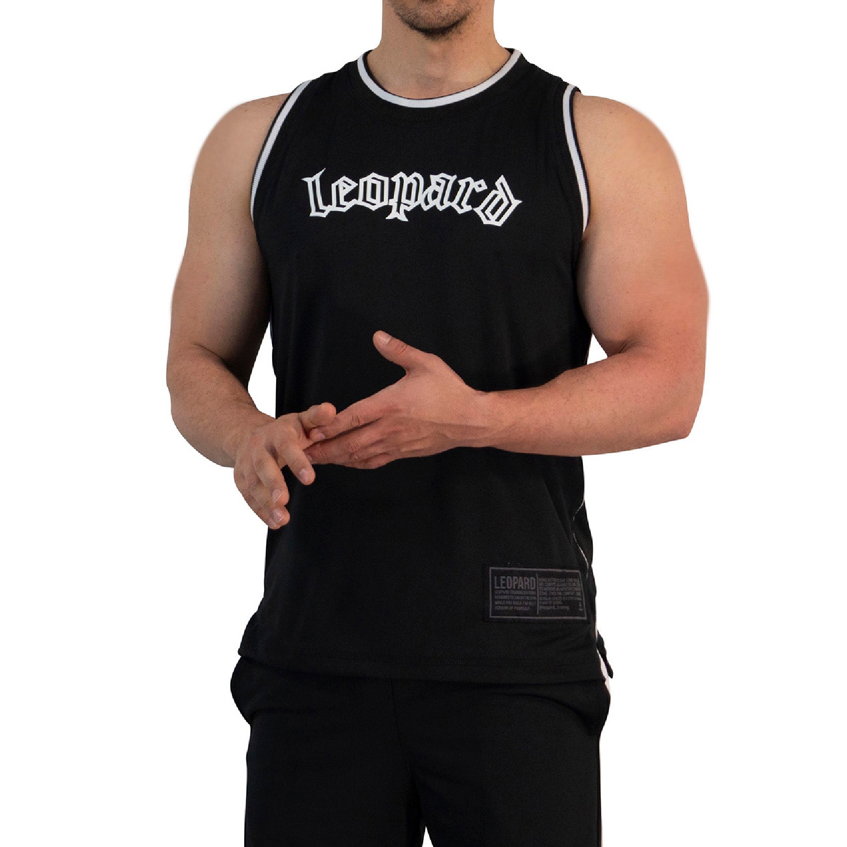 Mesh Jersey Mamba State Black Power Logo