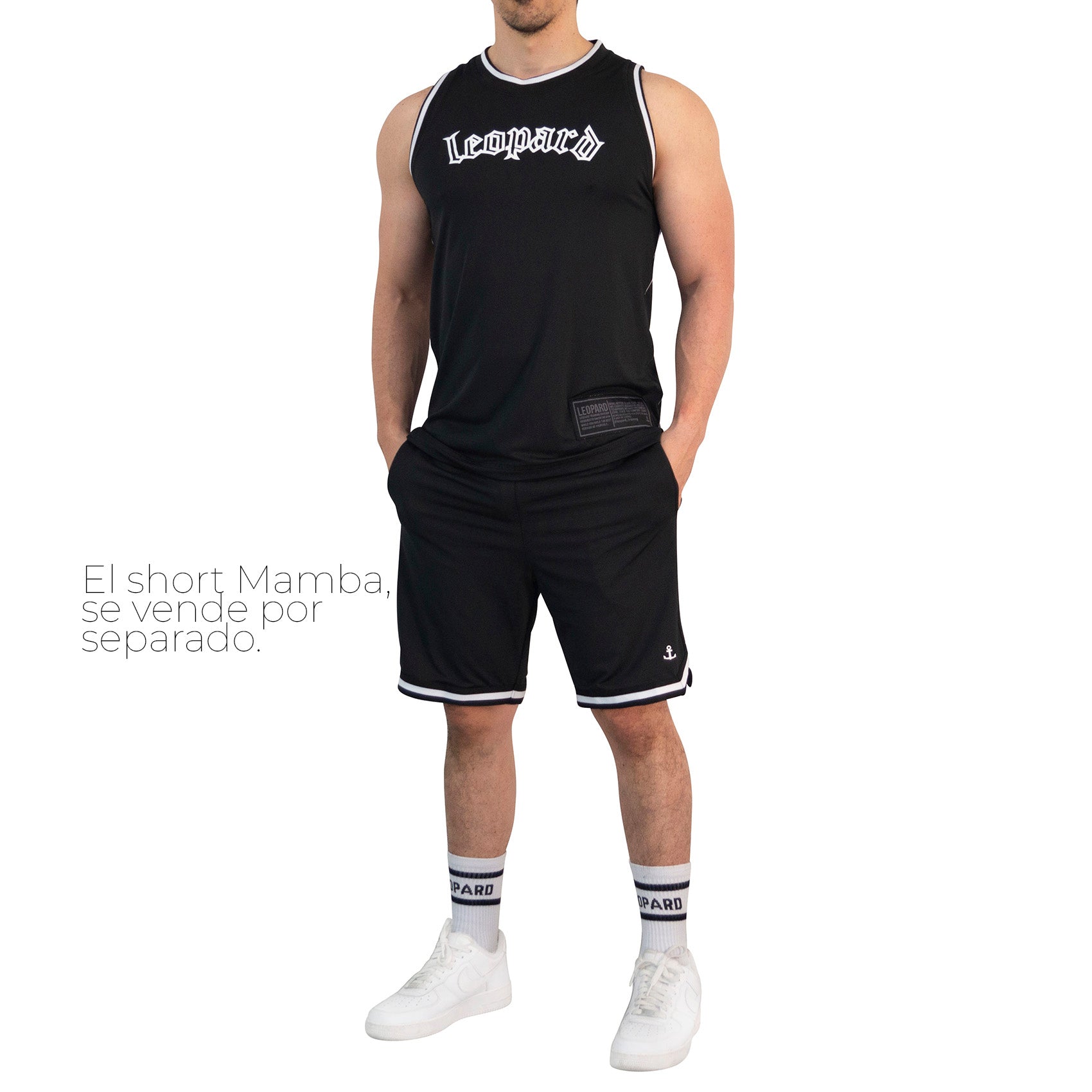 Mesh Jersey Mamba State Black Power Logo