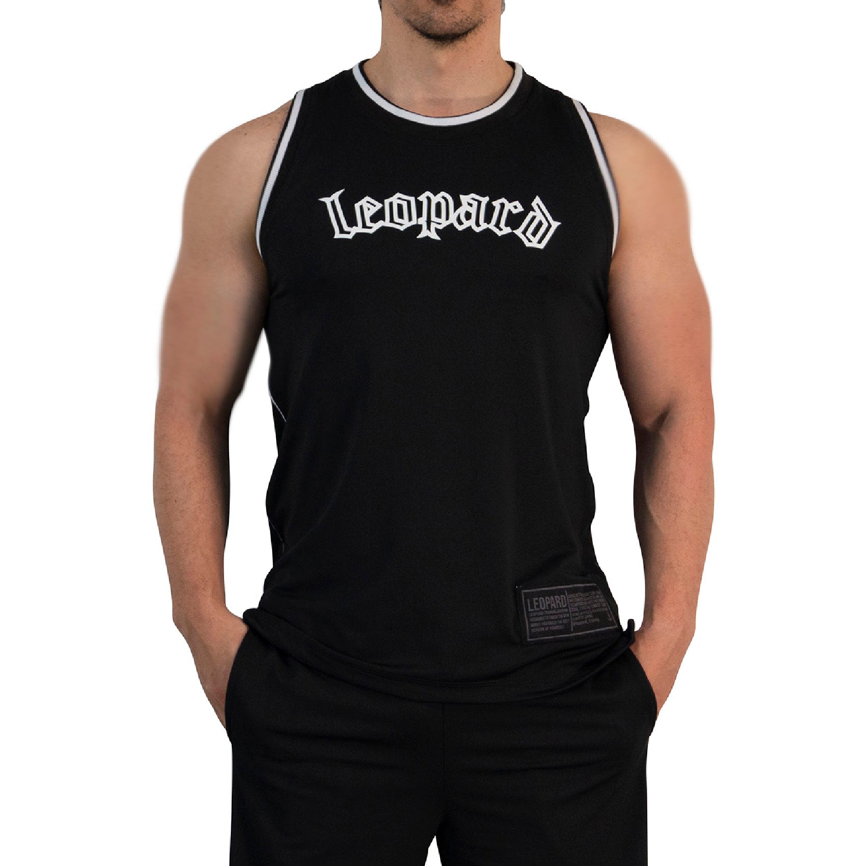 Mesh Jersey Mamba State Black Power Logo