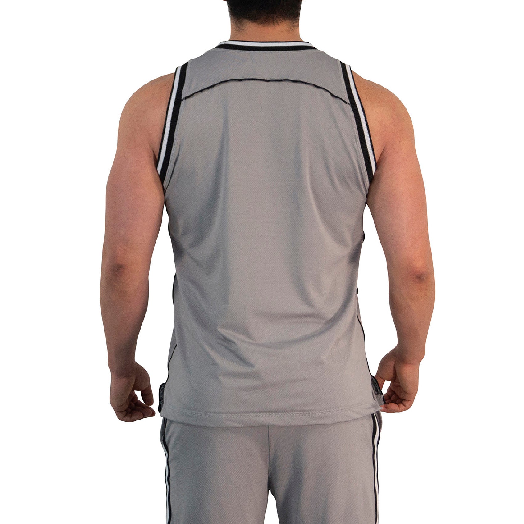 Mesh Jersey Mamba State Gray Anchor Logo