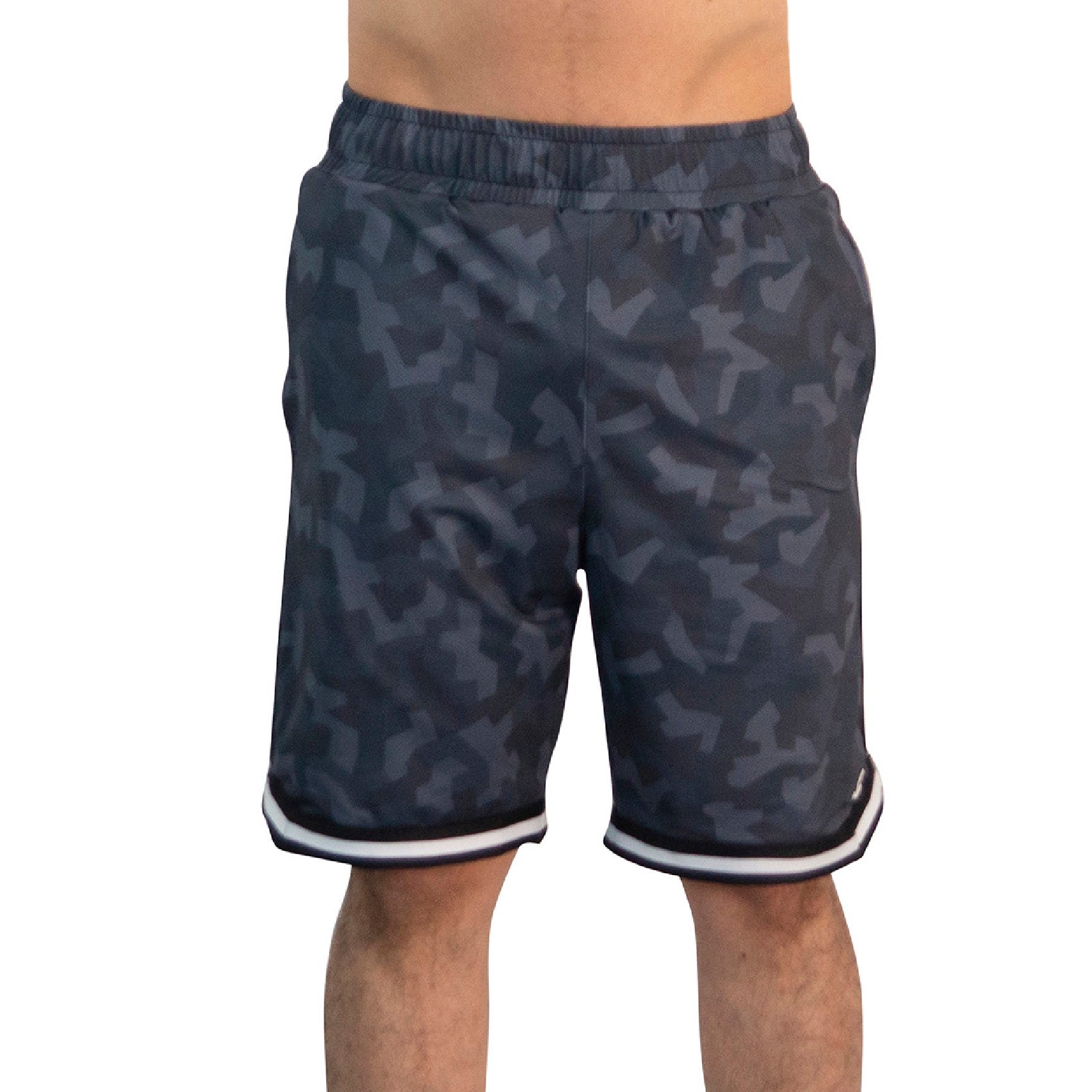 Mesh Short Mamba State Ghost Anchor Logo