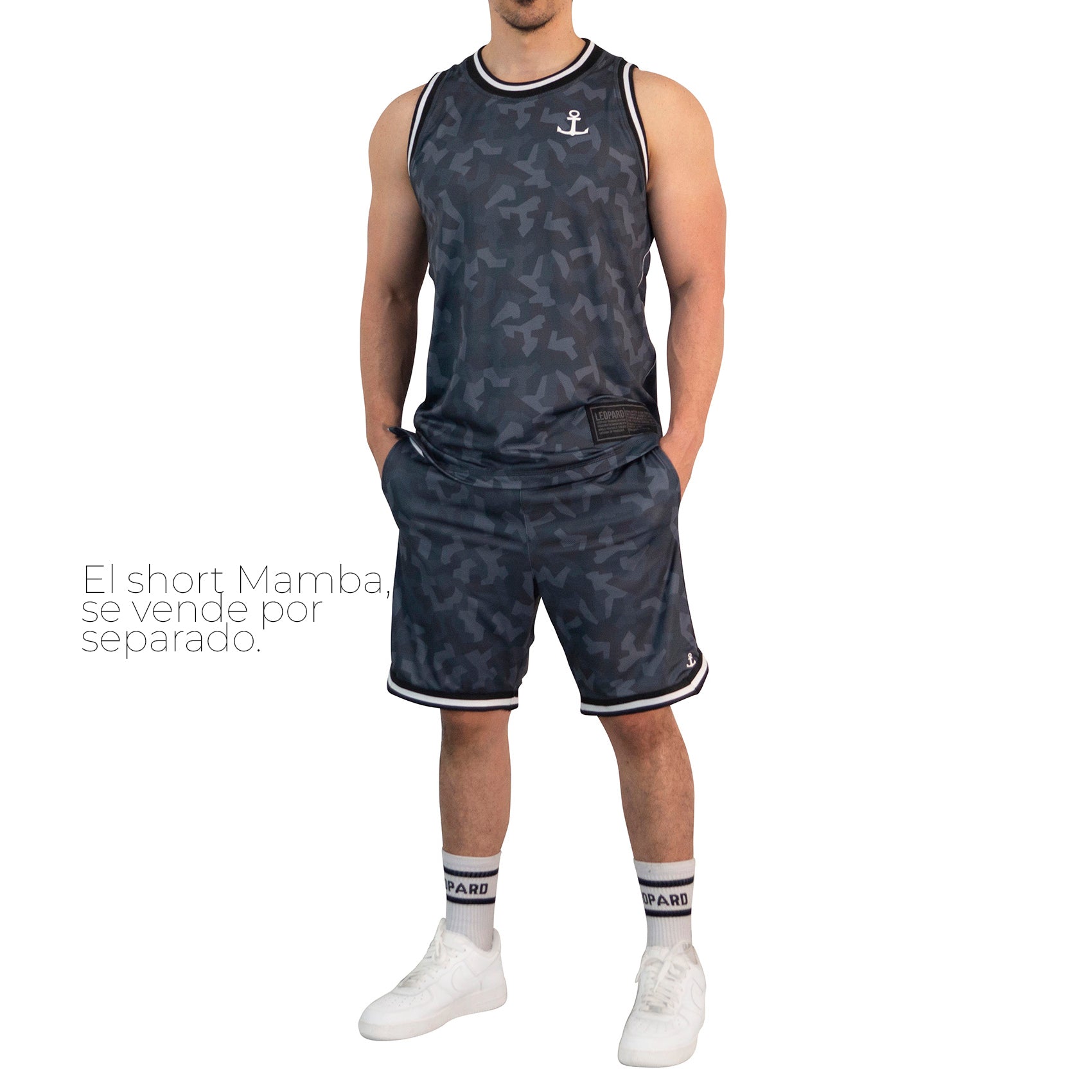 Mesh Jersey Mamba State Ghost Anchor Logo