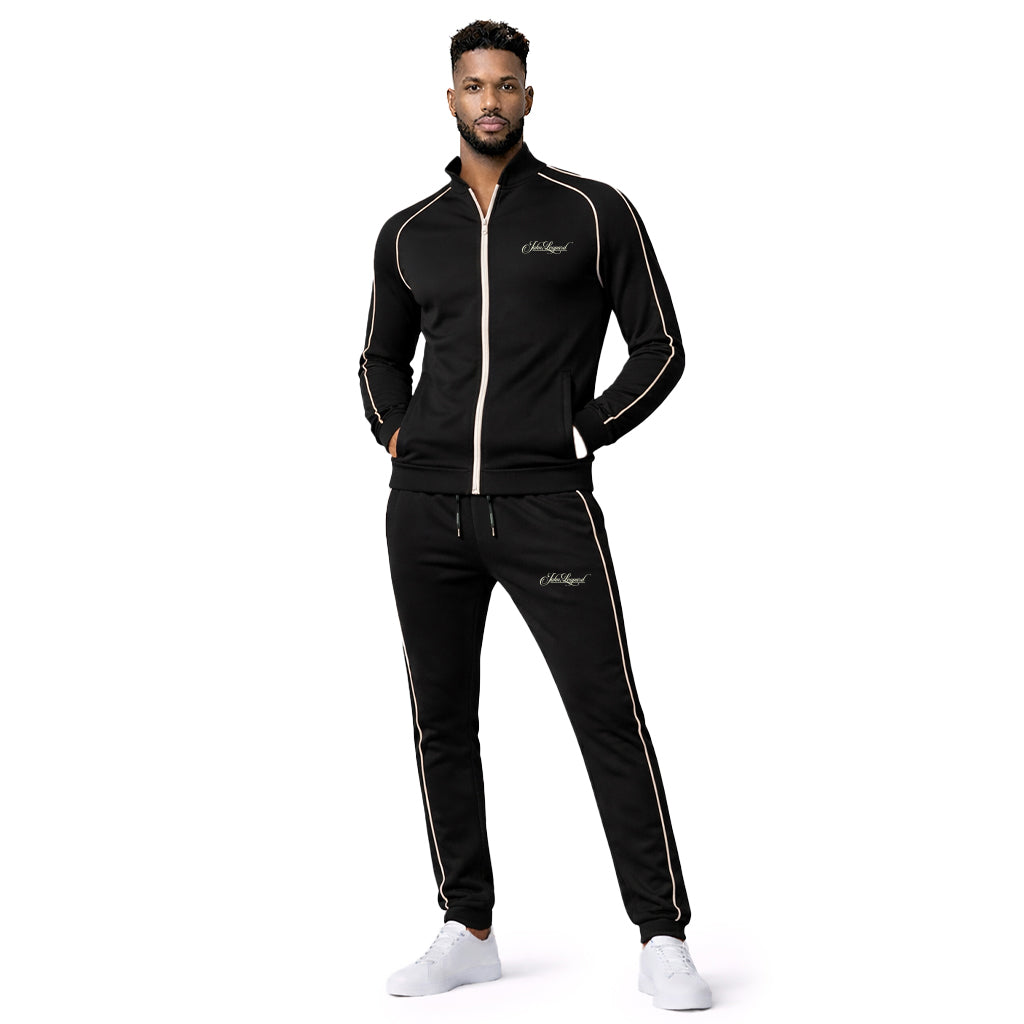 Heritage Tracksuit Black Details Tan