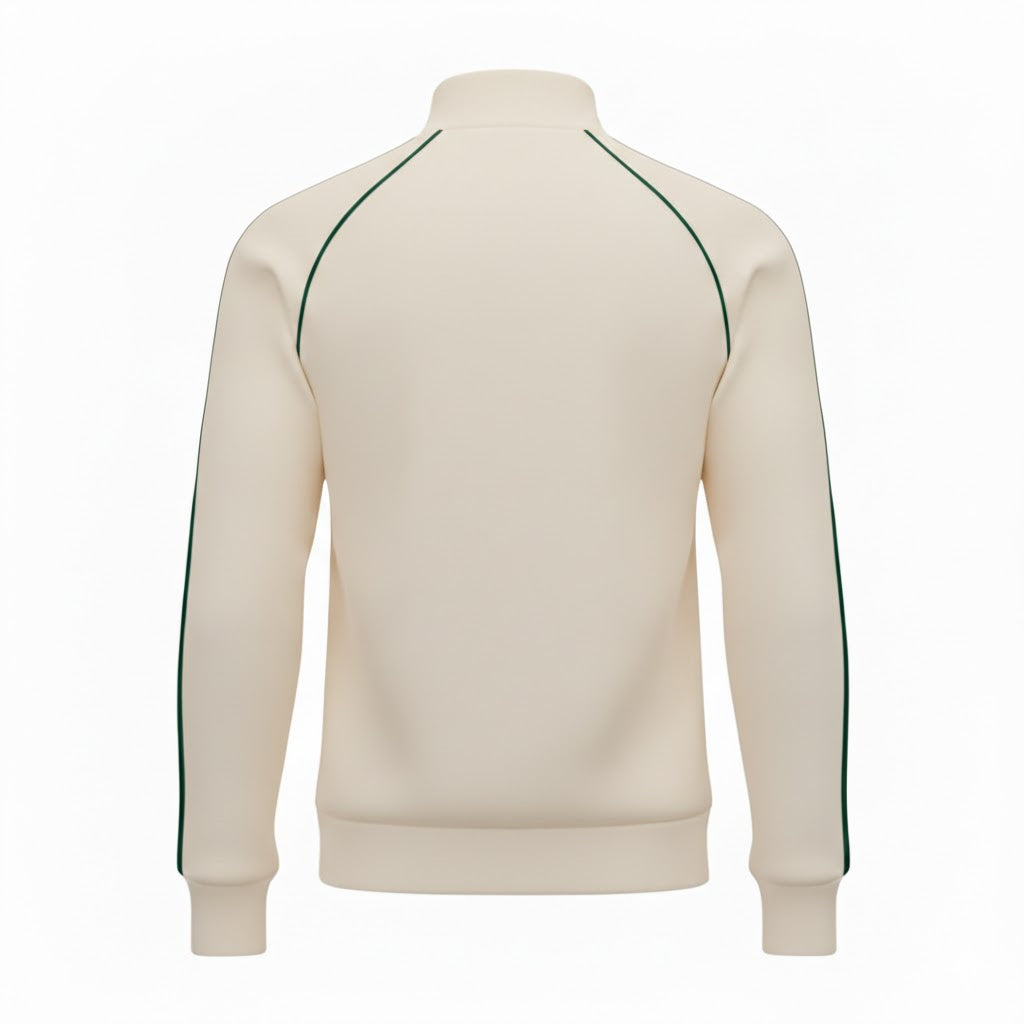 Heritage Tracksuit Off White Details Green