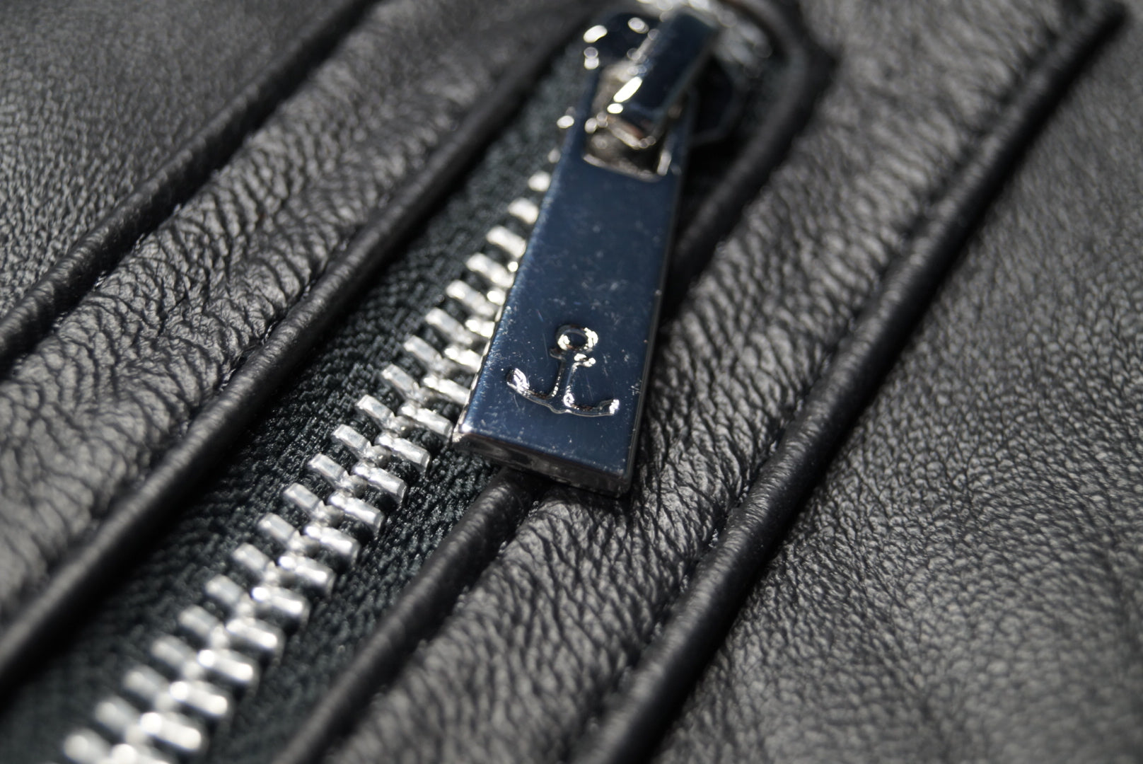 True Leather Black Biker Jacket