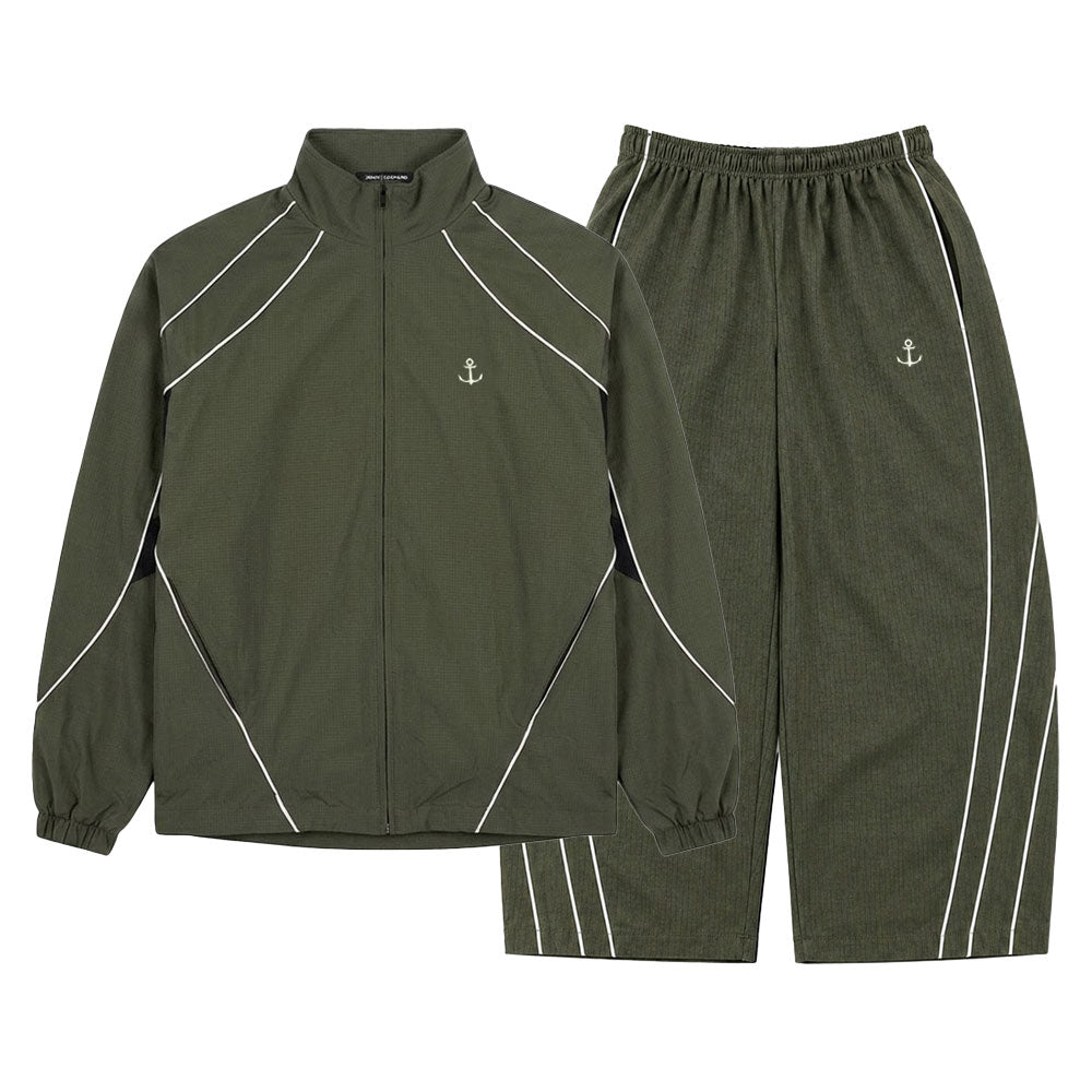 Ascend Oversized Tracksuit Olive