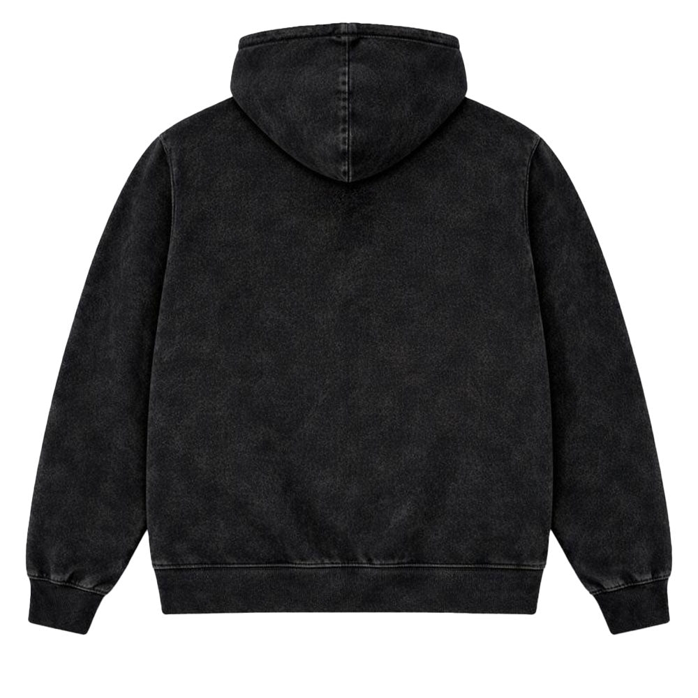 Essential Acid Hoodie Black