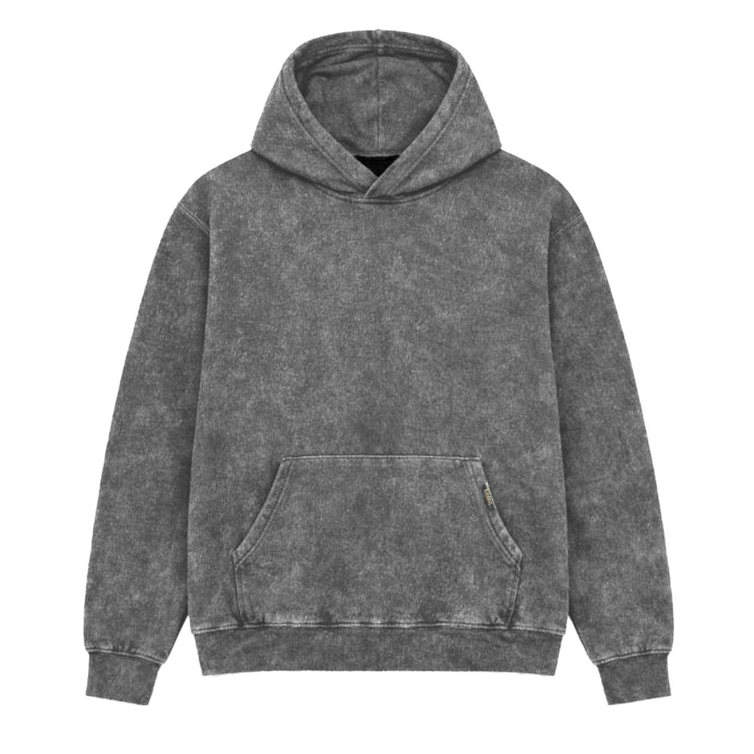 Essential Acid Hoodie Gray
