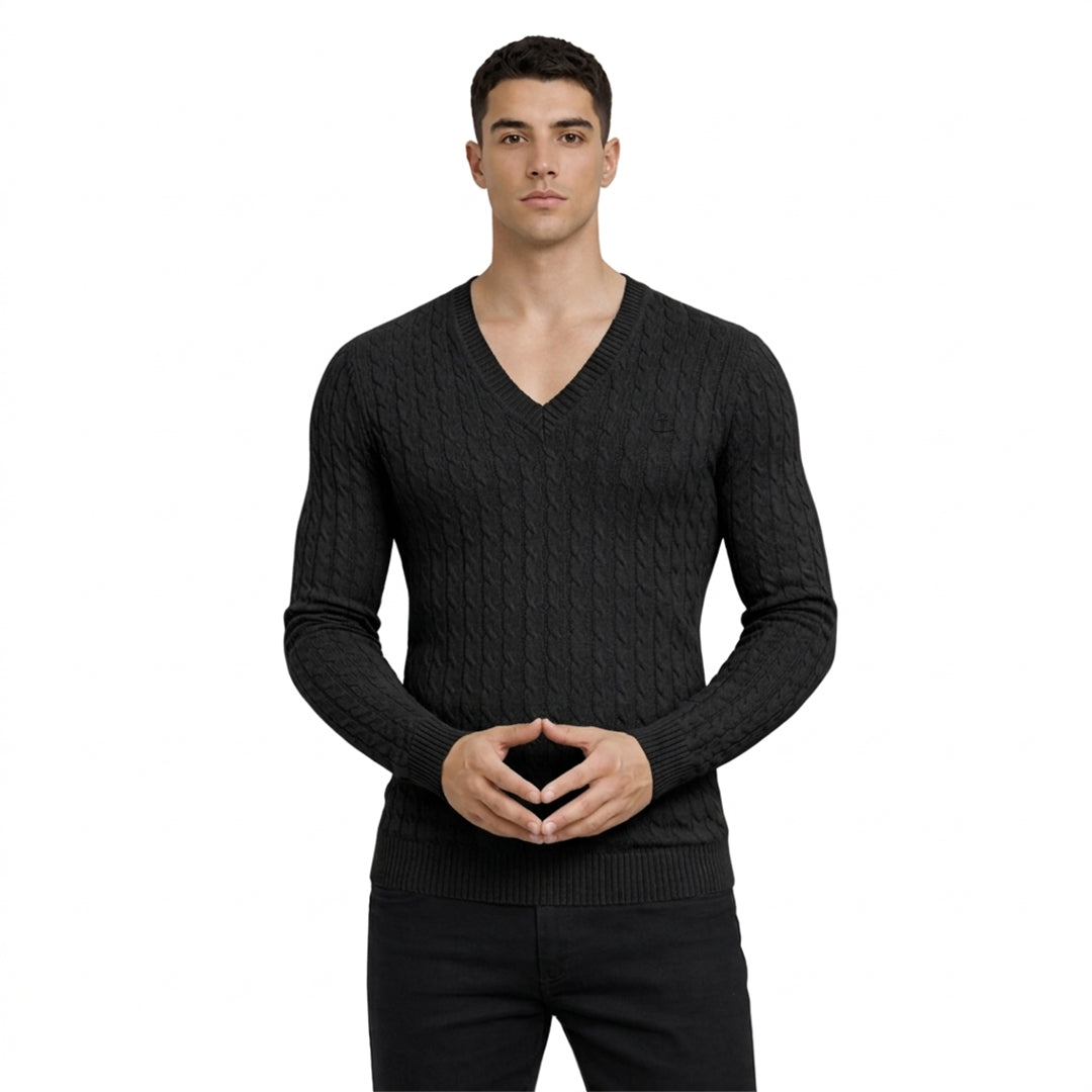Roll Neck Sweater Light Gray