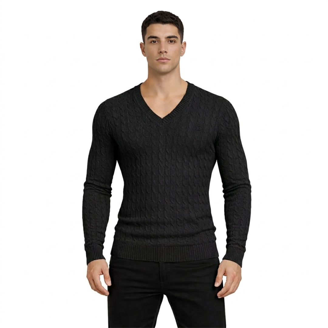 Roll Neck Sweater Light Gray