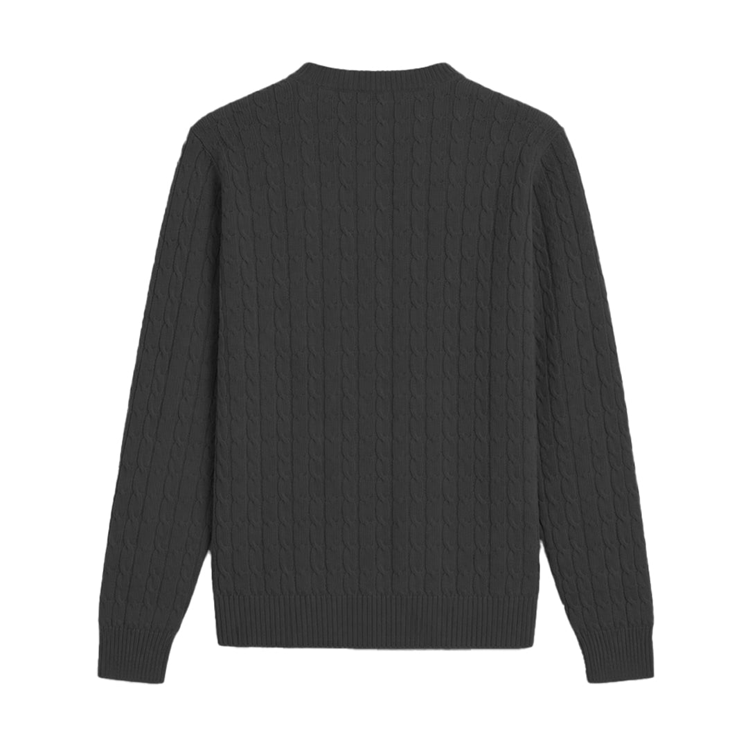 Roll Neck Sweater Light Gray