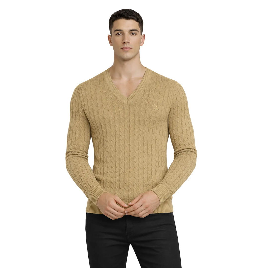 Roll Neck Sweater Light Gray