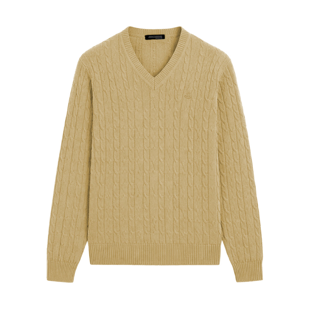 Bambu knitted Sweater Maison V Sand