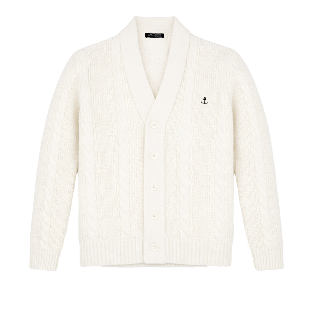 Oldman Sweater Cardigan Knitwear Off White