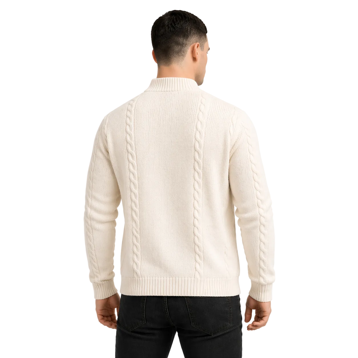 Oldman Sweater Oversized Cardigan Off White