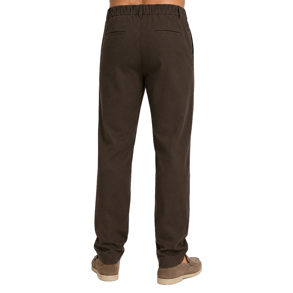 Nerano Smart-Casual Trouser Brown