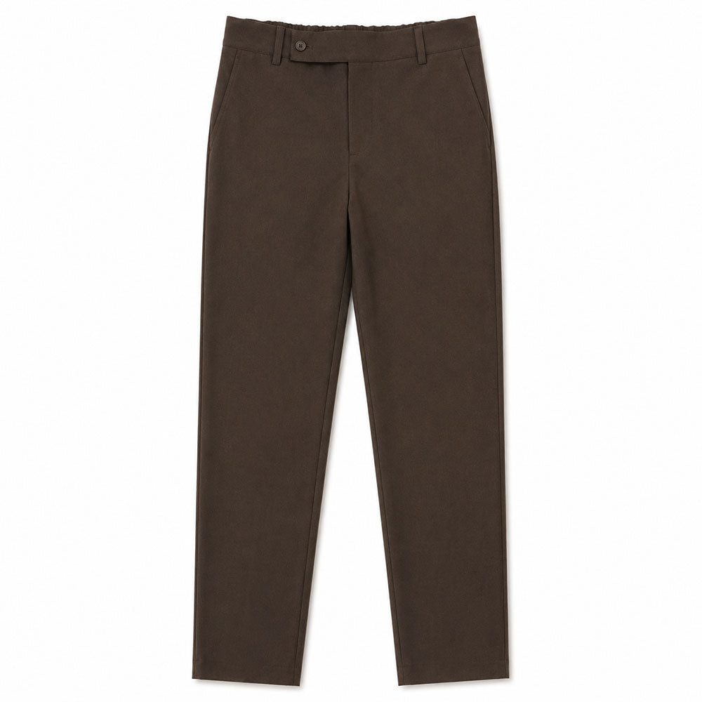 Nerano Smart-Casual Trouser Brown