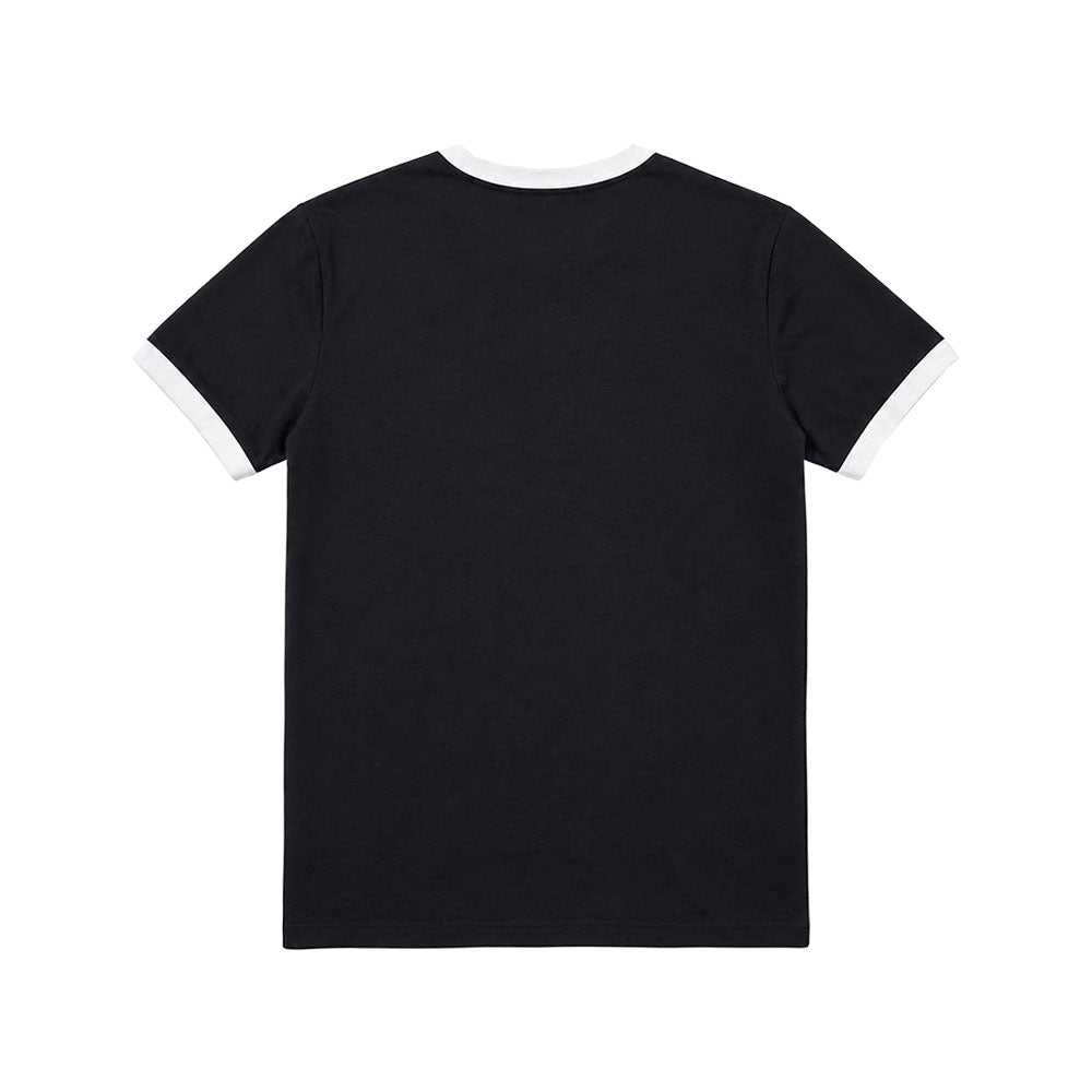 Playera Work Dept. Regular Ringer Black