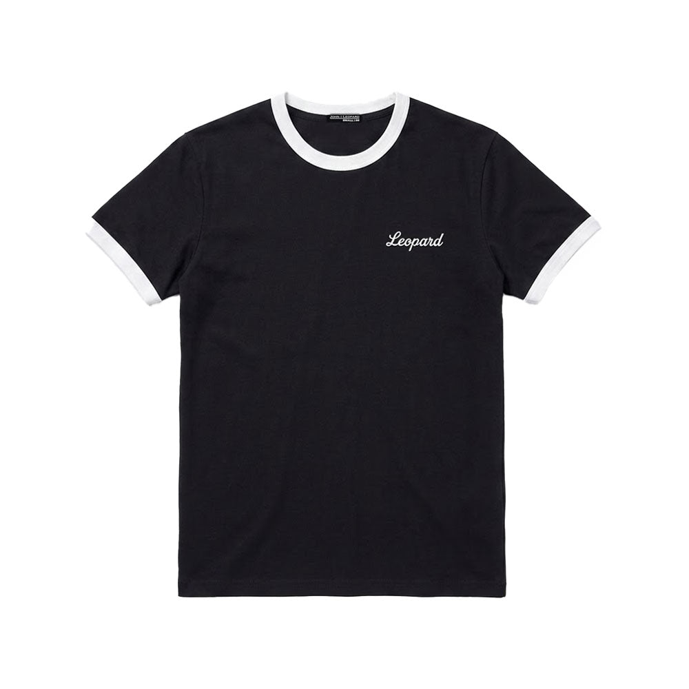 Playera Work Dept. Regular Ringer Black