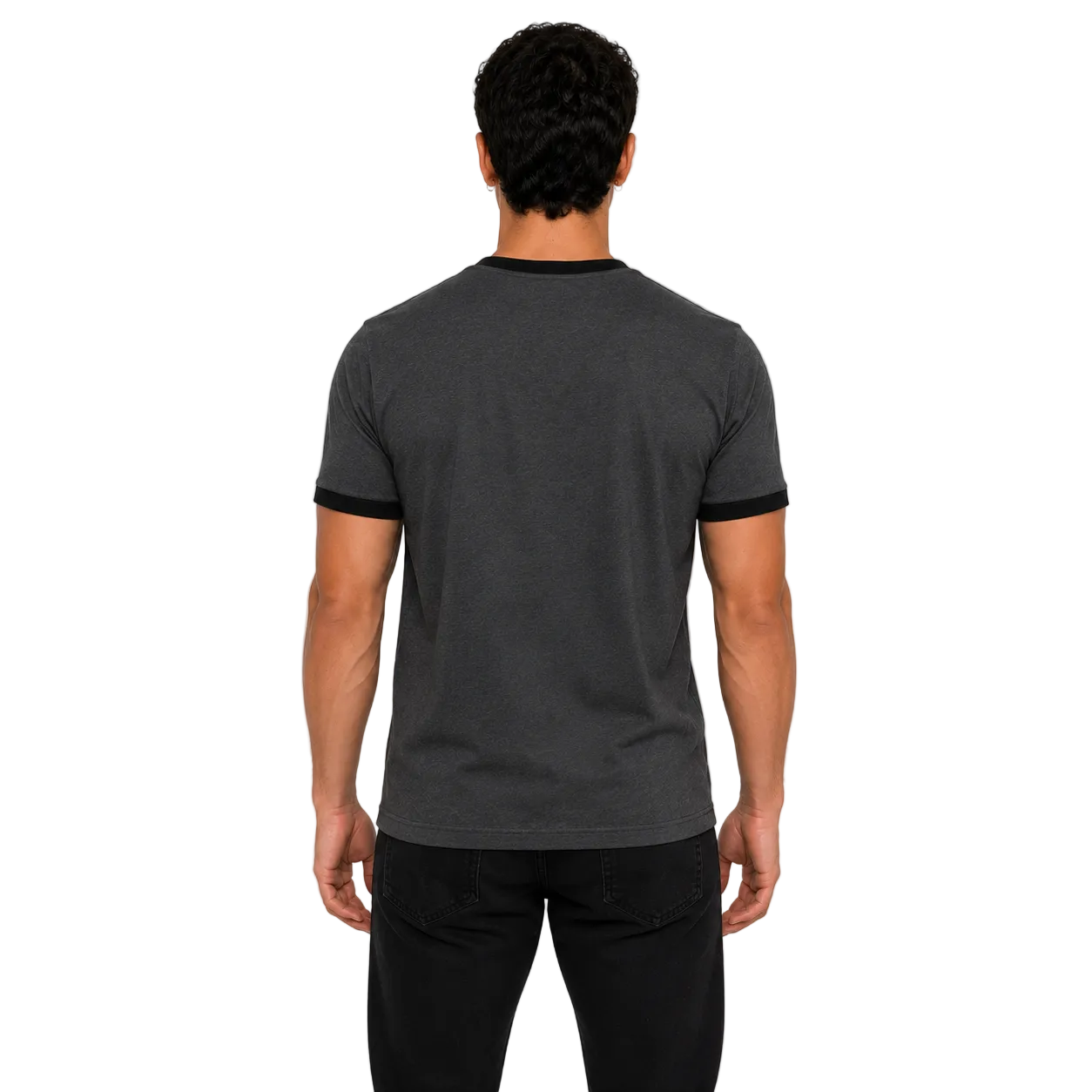 Playera Work Dept. Regular Ringer Oxford
