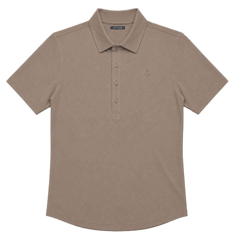 Santos Polo Manga Corta Walnut