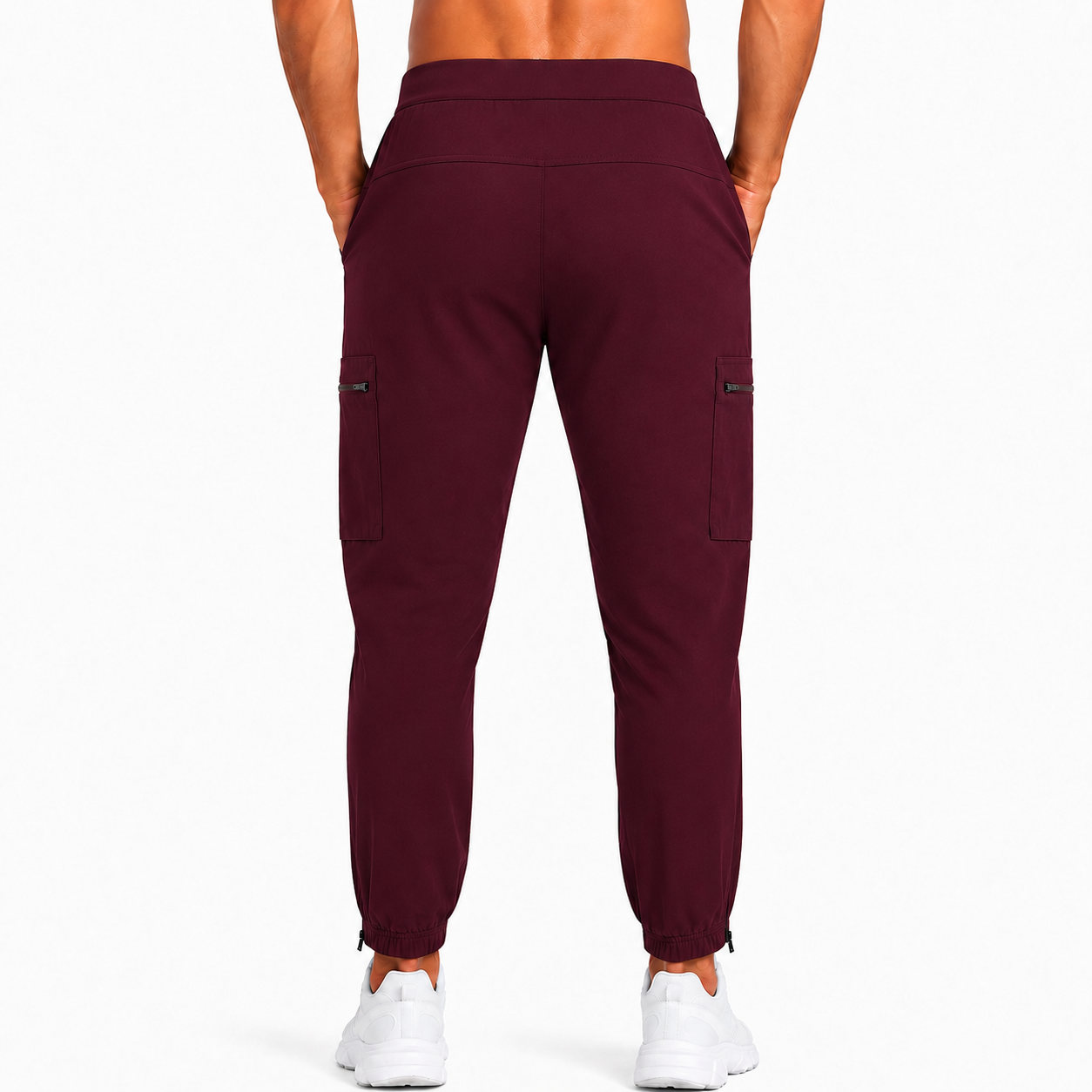 Motion Series Cargo Jogger Burgundy