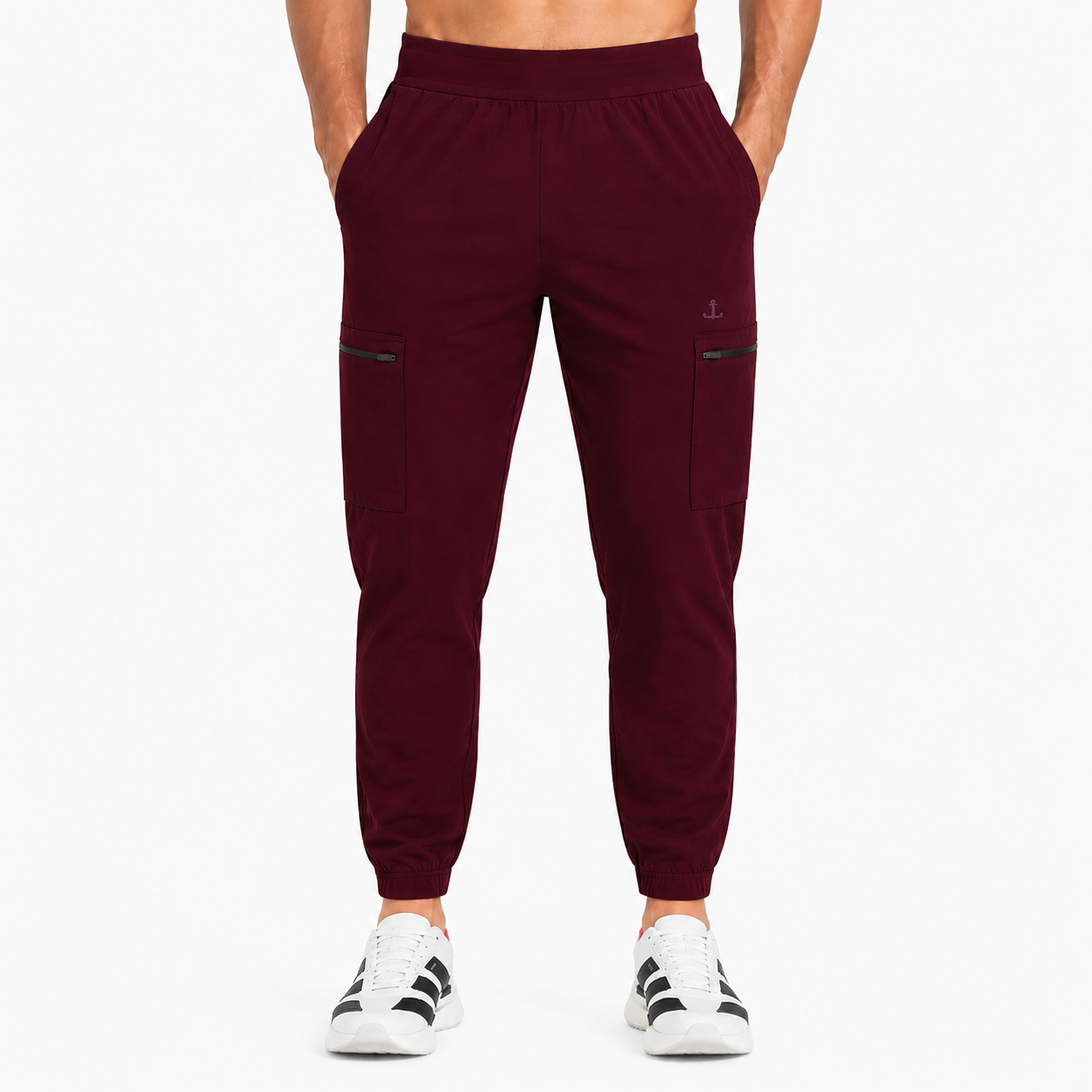 Motion Series Cargo Jogger Burgundy