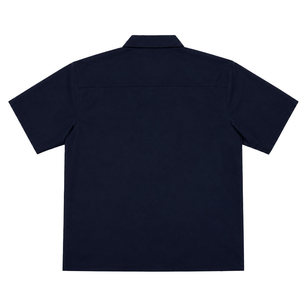 Camisa Boxy Oversized Diesel Navy