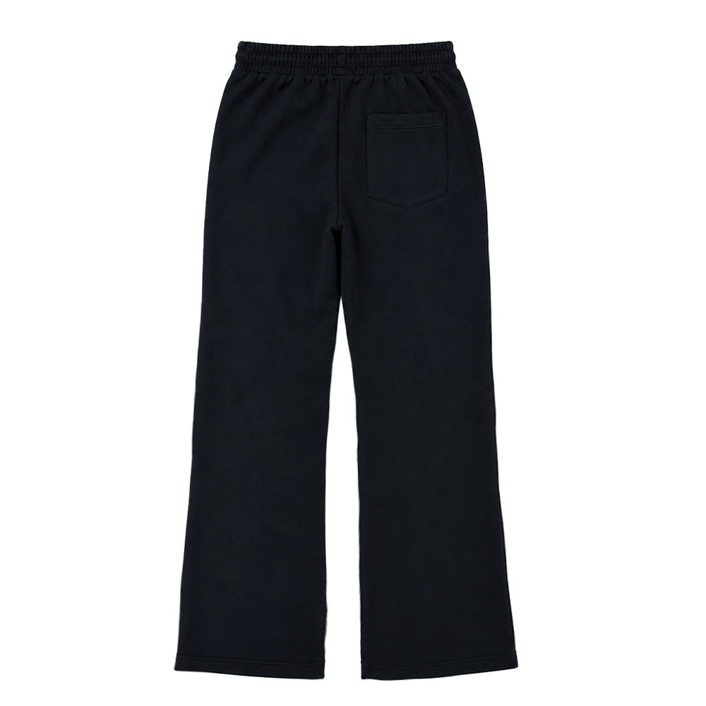 High Performance Fleece Jogger Straight Black