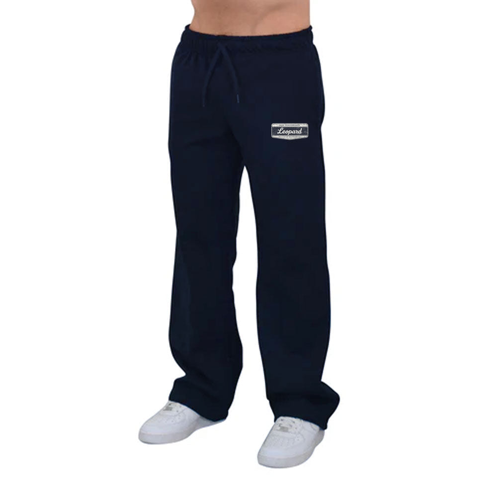 High Performance Fleece Jogger Straight Navy