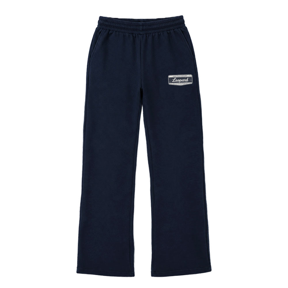 High Performance Fleece Jogger Straight Navy