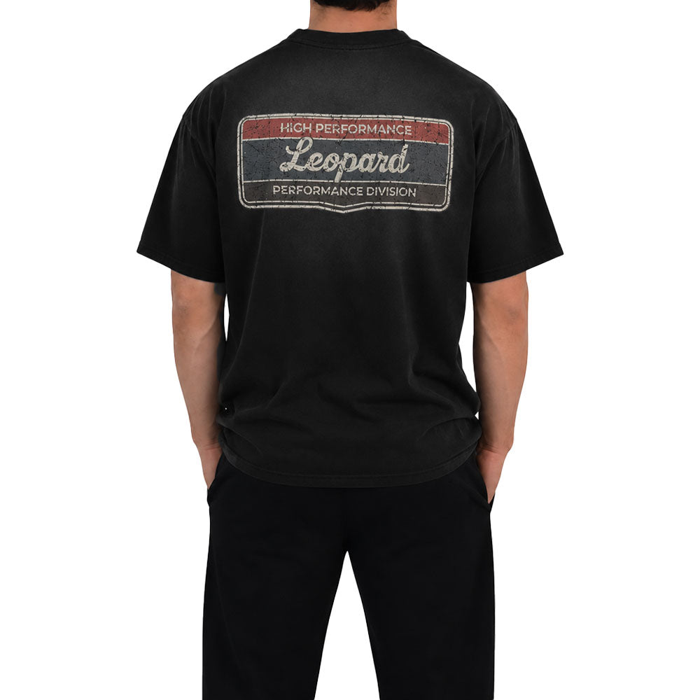 Playera Oversized High Performance Sunfade 240gr Black