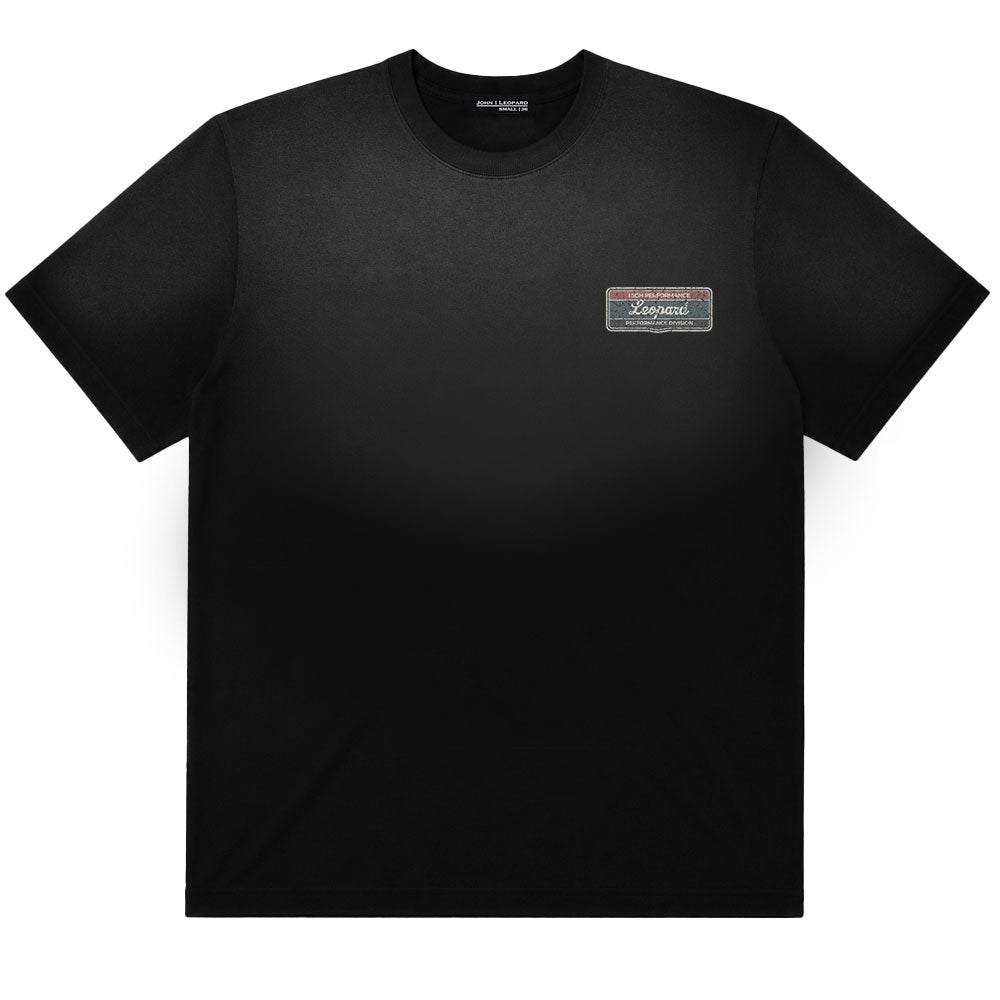 Playera Oversized High Performance Sunfade 240gr Black