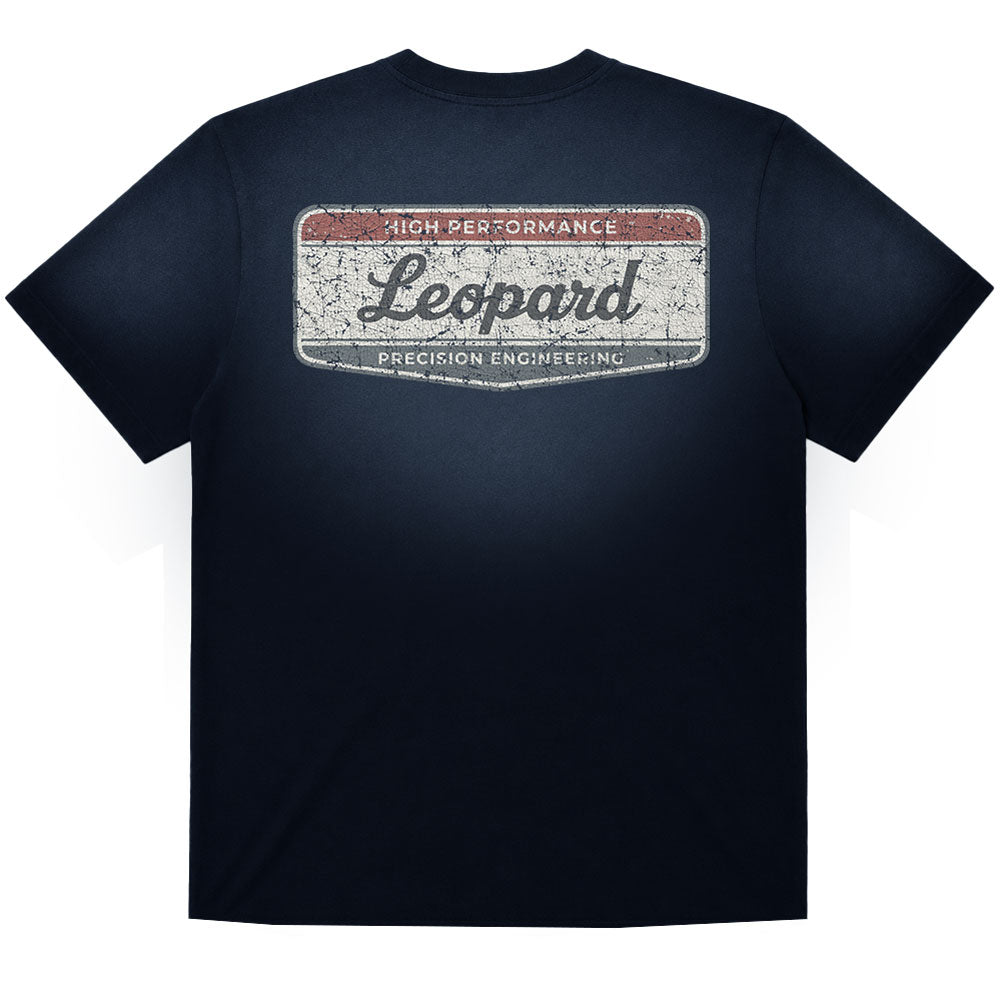 Playera Oversized High Performance Sunfade 240gr Navy