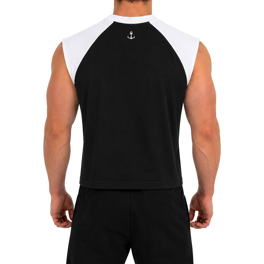 Garage High Performance Cut Off Sleeveless Black