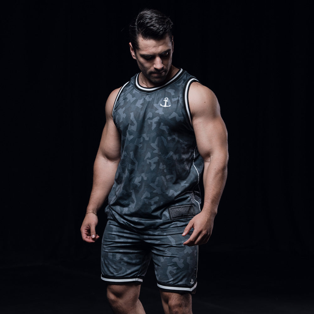 Mesh Jersey Mamba State Ghost Anchor Logo