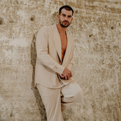 Midnight Flow Shirt Sandstone