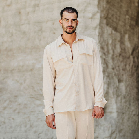 Midnight Shirt Sandstone