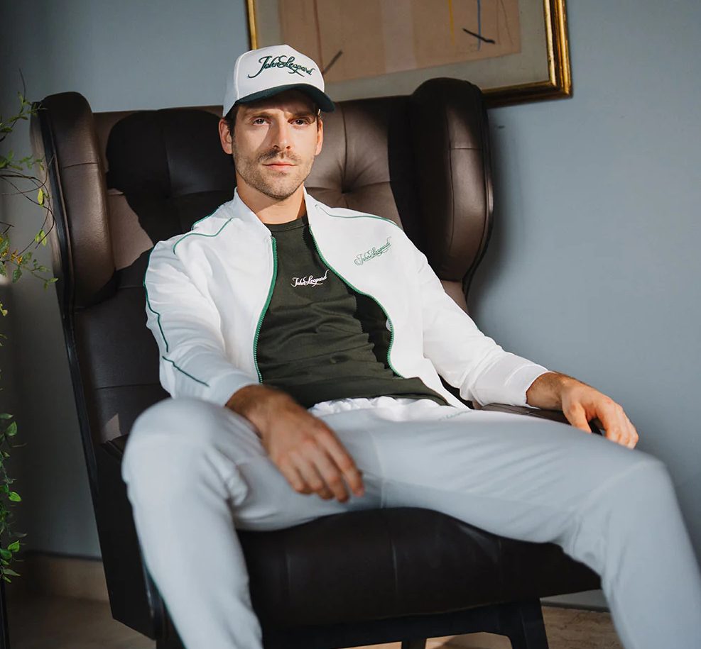 Heritage Off White Logo Forest Green Cap